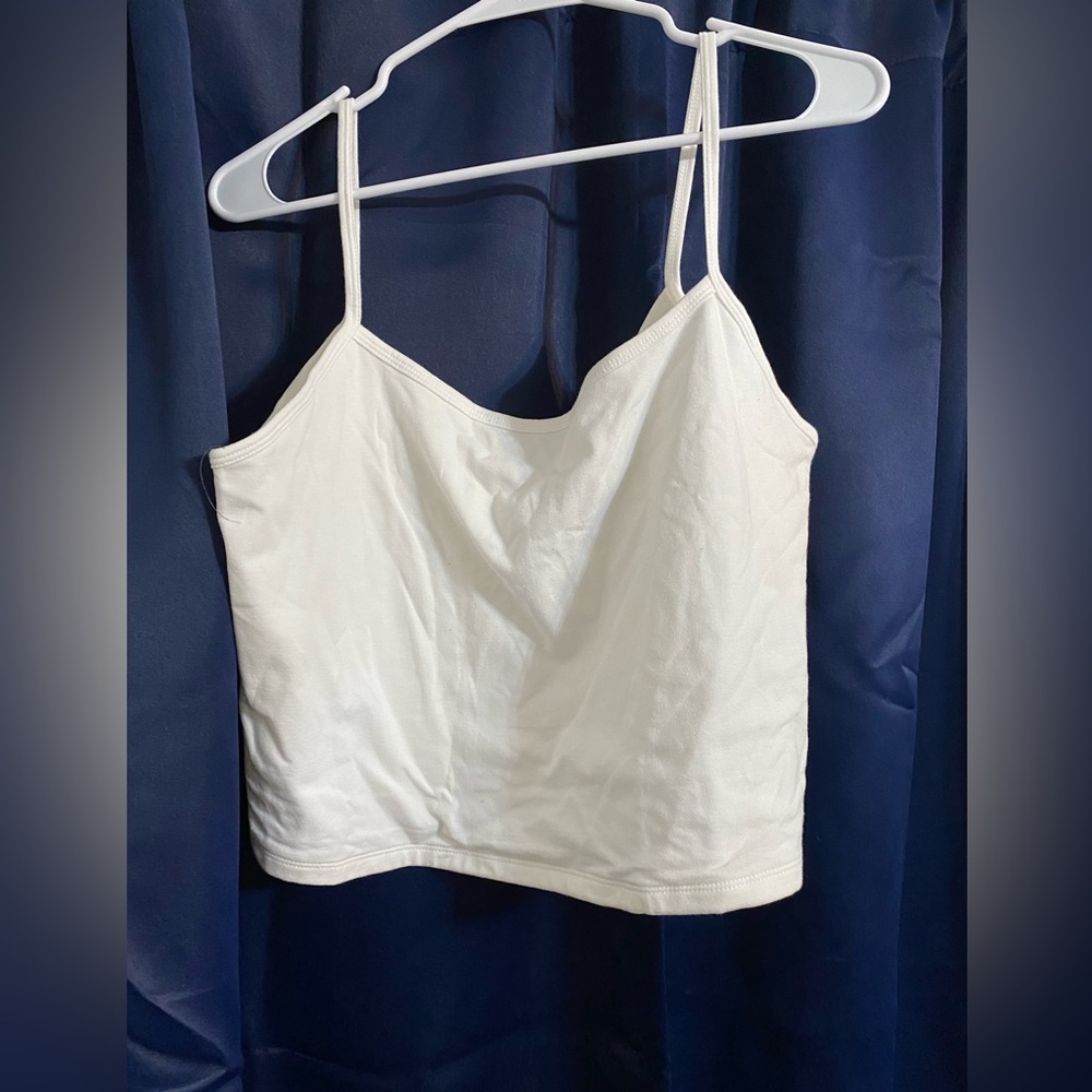 Wild Fable White Camisole Crop Tank Top XXL NWT